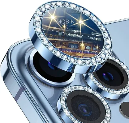 Diamond Camera Lens Protector, Diamond Tempered Glass Camera Cover