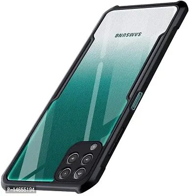 MOBIKTC for Samsung Galaxy M62/F62 Back Cover Shockproof Hybrid TPU  PC Transparent Case for Samsung Galaxy F62 / M62 (Black Bumper)-thumb0
