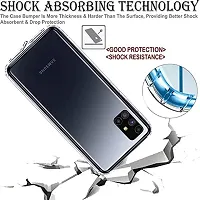 MOBIKTC Back Cover Case for Samsung Galaxy S21 Ultra [Perfect Camera Cuts, Dust Plug, Cushioned, Shockproof Edges  Fingerprint Sensor Cut 4 Side Camera Protection(Transparent)-thumb4