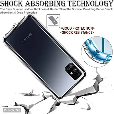 MOBIKTC Back Cover Case for Samsung Galaxy S21 Ultra [Perfect Camera Cuts, Dust Plug, Cushioned, Shockproof Edges  Fingerprint Sensor Cut 4 Side Camera Protection(Transparent)-thumb5