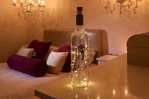 One Click Picks 5 Cork Wine Whisky Bottles lights for balcony living room curtains mirror bottles bedroom decoration battery operated,3m Cork Lamp Gift,20 LED Warm White Copper Wire Fairy String Light-thumb4