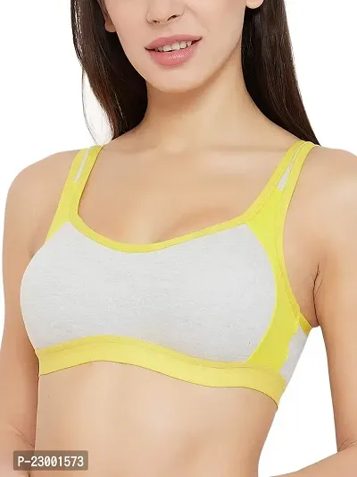 Stylish Multicoloured Cotton Solid Bras For Women Pack Of 2-thumb0