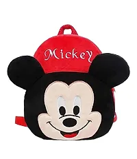 Combo Kids School Bag Soft Plush Backpacks Cartoon Boys Girls Baby (2-5 Years)-thumb1