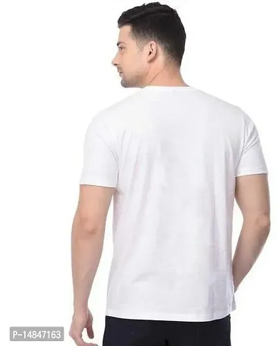 Men Printed Round Neck T-Shirt-thumb2