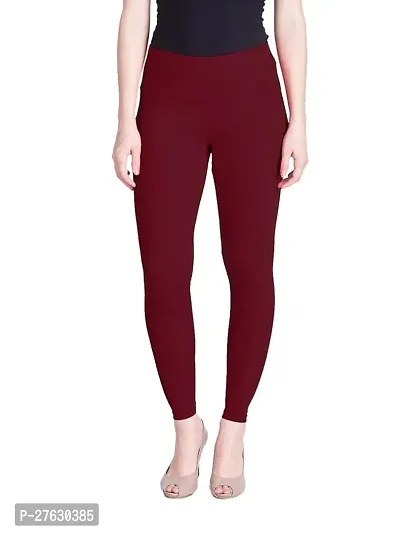 Fabulous Cambric Cotton Solid Leggings For Women