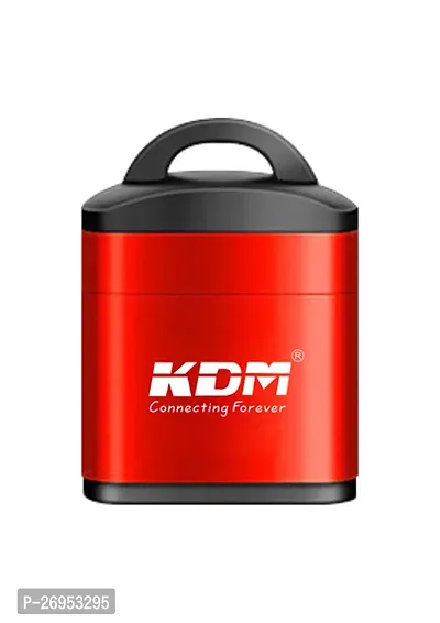 Kdm R-8 Wireless Bluetooth Speaker Red-thumb0