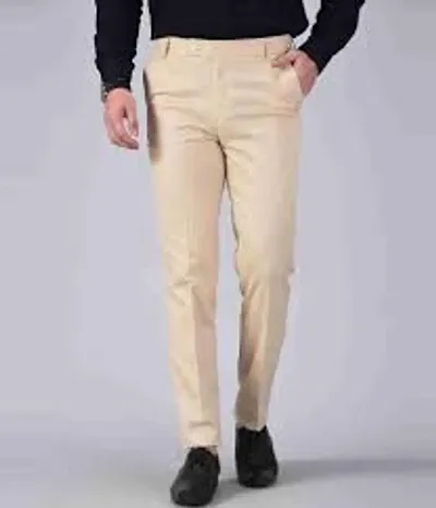 New Arrival Cotton Blend Formal Trousers 