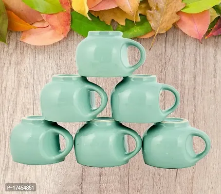 Diva Trading Sea Green Ceramic Cups And Mugs-thumb0