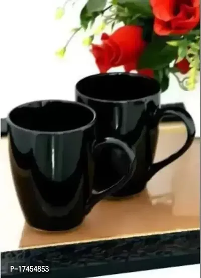 Diva Trading Black Ceramic Cups And Mugs