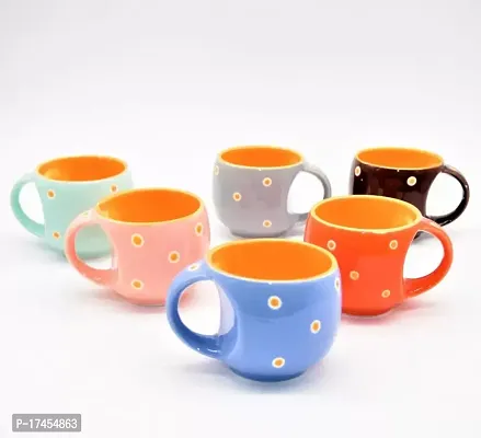 Diva Trading Multicolor Ceramic Cups And Mugs-thumb0