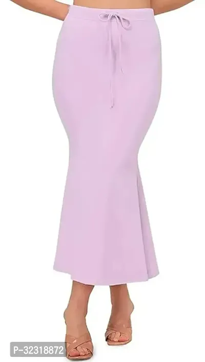 Reliable Purple Cotton Blend Solid Stitched Patticoats For Women