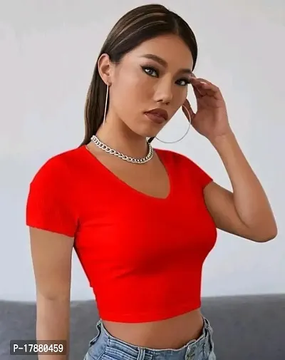 Classy and comfy crop top for women-thumb0