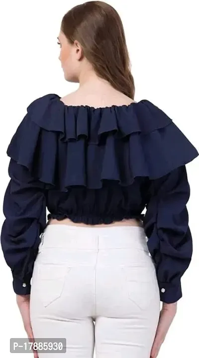 Off Shoulder Crop Top-thumb3