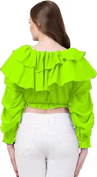 Off Shoulder Crop Top-thumb2