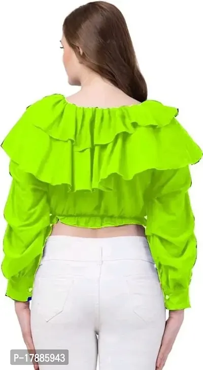 Off Shoulder Crop Top-thumb3