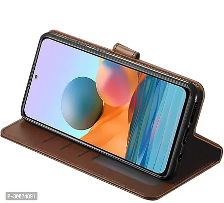 NEXTZONE Flip Cover for Realme C15 Dual Shade Case BrownCoffee Multicolor Magnetic Case Pack of 1-thumb4
