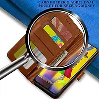 Dual Shade Leather Finish Flip Cover for Moto G04s-thumb2