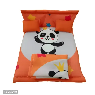 Orange Panda Bed