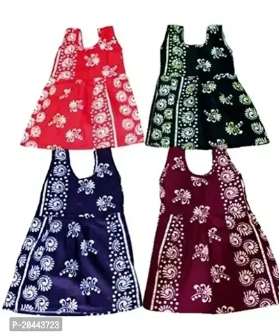 Fabulous Cotton Frocks For Girls Pack Of 4