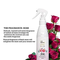 AIR-ROMA Rose  Air Freshener Spray for Home, Car  Office Long-Lasting Fragrance (200 ml)-thumb2