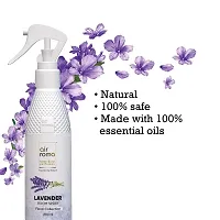 AIR-ROMA English Lavender Air Freshener Spray for Home, Car  Office Long-Lasting Fragrance (200 ml)-thumb3