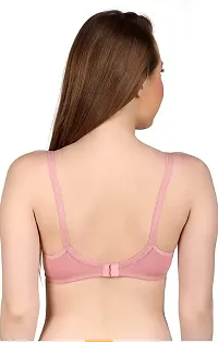 D.M. Fabrics Women Pastel Colored Cotton Best Nursing/Maternity Non Padded Non Wired Bra-thumb2