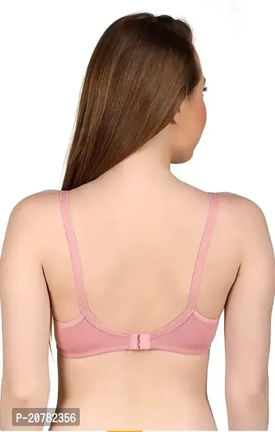 D.M. Fabrics Women Pastel Colored Cotton Best Nursing/Maternity Non Padded Non Wired Bra-thumb3