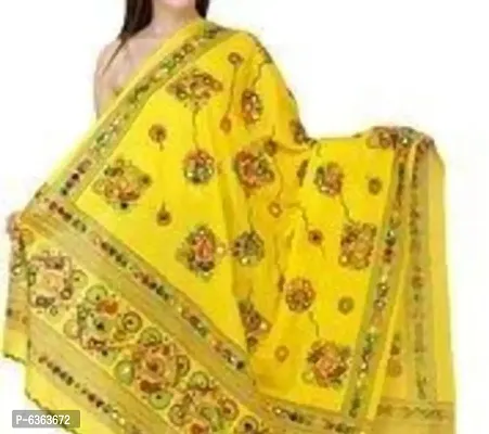 Stunning Cotton Self Design Dupattas For Women-thumb0