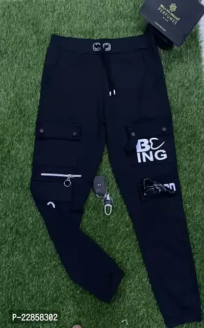 Buy Stylish Black Wool Solid Regular Track Pants For Men Online In India At  Discounted Prices