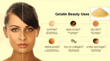 MGBN THE PATH FOR THE HEALTHIER LIFE WITH BEAUTY Gelatin with Ashwagandha Powder Mix (2 in 1 Use) for Face Mask/Hair removal (Skin Care) 25 GM-thumb4