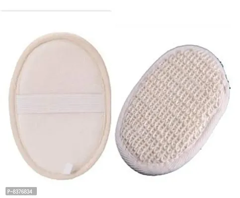 SPECIAL SOFT VETIVER LOOFAH SCRUBBER (Vetiver/Khus Skin Care Scrubber) (Pack Of 4)-thumb3