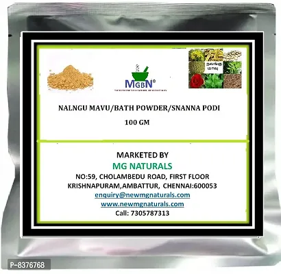 NALANGU MAVU/BATH POWDER/SNANNA PODI -100 GM (WITH FREE PLANT SEEDS)-thumb0