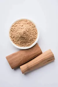 White Sandalwood/Chandan Powder 25 GM (WITH FREE PLANT SEEDS)-thumb2