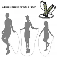 Skipping Rope for Men and Women Jumping Rope With Adjustable Height Speed Skipping Rope for Kids, Women, Girls Rassi Jumping Men for Exercise, Gym, Sports Fitness.-thumb2