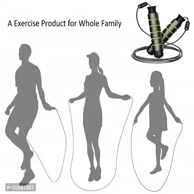 Skipping Rope for Men and Women Jumping Rope With Adjustable Height Speed Skipping Rope for Kids, Women, Girls Rassi Jumping Men for Exercise, Gym, Sports Fitness.-thumb3