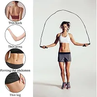 Skipping Rope for Men and Women Jumping Rope With Adjustable Height Speed Skipping Rope for Kids, Women, Girls Rassi Jumping Men for Exercise, Gym, Sports Fitness.-thumb3