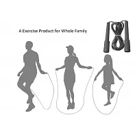 Skipping Rope for Home Exercise,Workout,Sports With PERSONAL GYM CARRY BAG Ball Bearing Skipping Rope.-thumb2