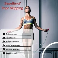 Exclusive Pencil Skipping Rope For Men Women Weight Loss Rope Speed Skipping Rope Speed Skipping Rope..-thumb3