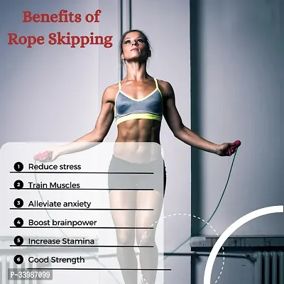 Exclusive Pencil Skipping Rope For Men Women Weight Loss Rope Speed Skipping Rope Speed Skipping Rope..-thumb4