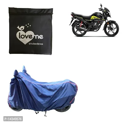 Buy Love Me Honda SP 125 Bike Body Cover Blue With Red Strip Blue