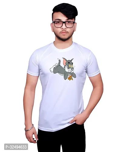 Stylish Cotton Printed Tshirt for Men-thumb0