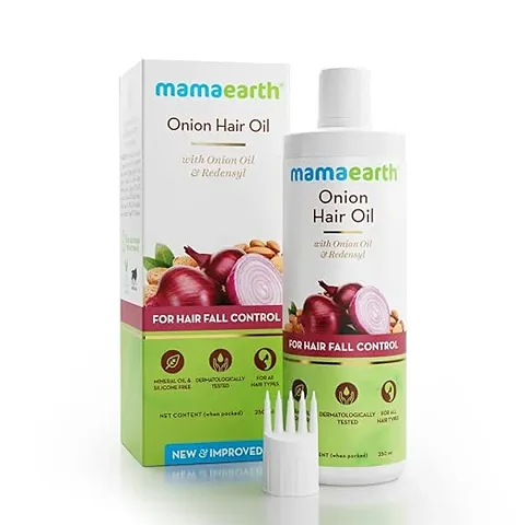 Mama Earth Onion Hair Oil For Hair Growth