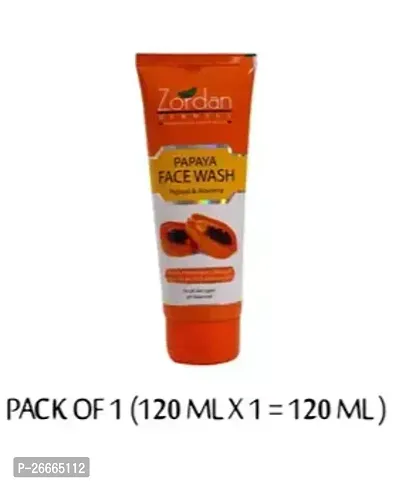 Zordan Papaya Face Wash (120 G) ( Pack Of 1 )-thumb0