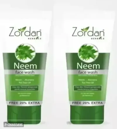 Zordan Neem Face Wash 60Ml (Pack Of 2) (120 Ml)-thumb0