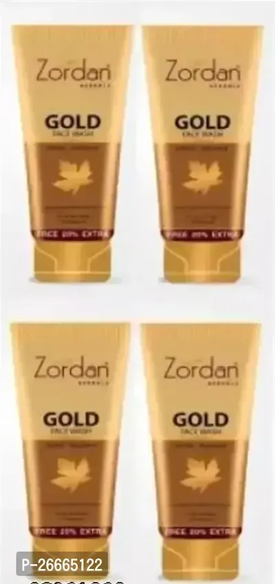 Zordan Gold Facewash (60 Ml X 4) Face Wash (240 Ml)-thumb0