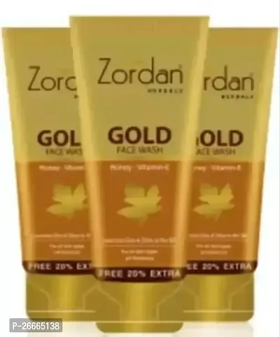 Zordan Gold Face Wash 60Ml ( Pack Of 3 ) ( 180Ml )-thumb0