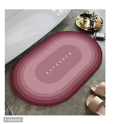 Classic Rubber Bathroom Door Mat Anti Slip Floor Mat for Home and Kitchen , 40 x 60 cm-thumb0