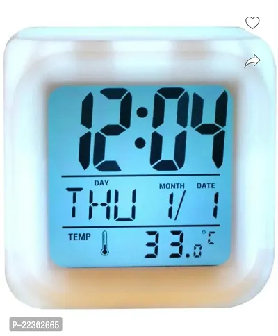 Designer Plastic Digital Table Clock
