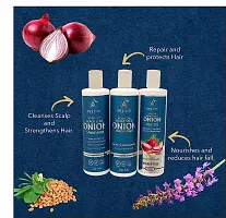 Aayuzon Anti Hair Fall Hair Care Set - Black Seed Onion Shampoo 200 ml + Conditioner 200 ml + Hair Oil 200 ml-thumb3