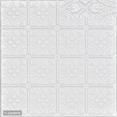 Emmas Flowers Ceiling Tile White-thumb0